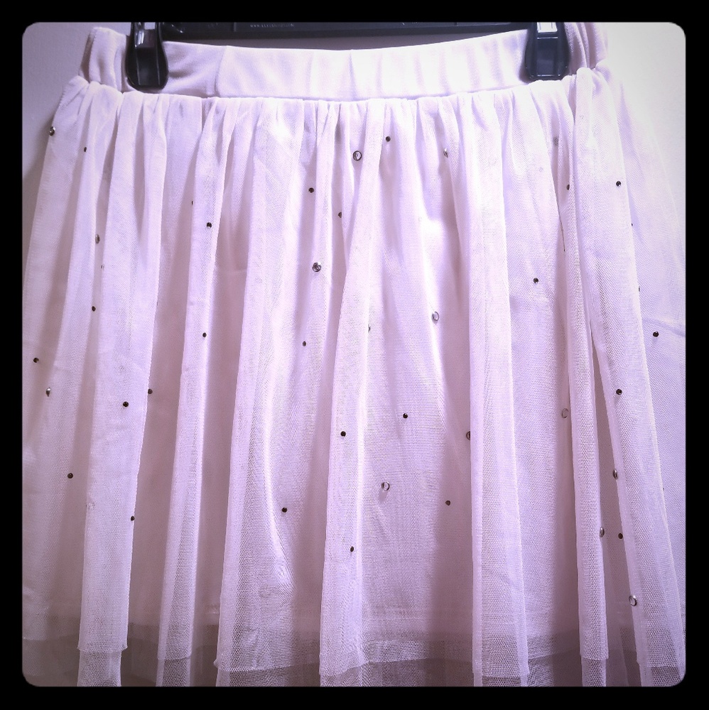 Rhinestone Party Skirt